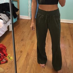 Green Comfy Pants 🌺